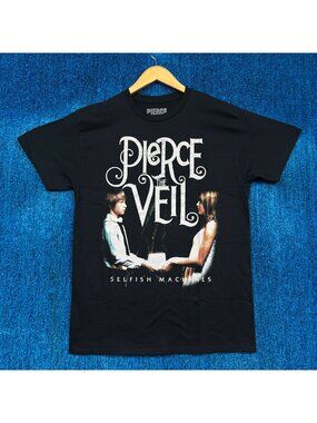 Pierce The Veil Selfish Machines Rock T-Shirt Size Medium